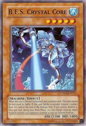 B.E.S. Crystal Core (CP03-EN015) - Champion Pack 3 Unlimited