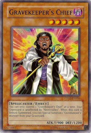 Gravekeeper's Chief (CP03-EN016) - Champion Pack 3 Unlimited