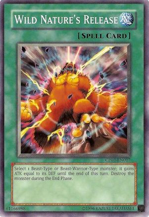 Wild Nature's Release (CP03-EN017) - Champion Pack 3 Unlimited
