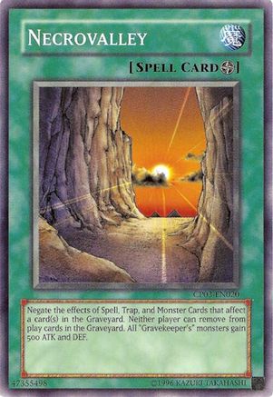Necrovalley (CP03-EN020) - Champion Pack 3 Unlimited
