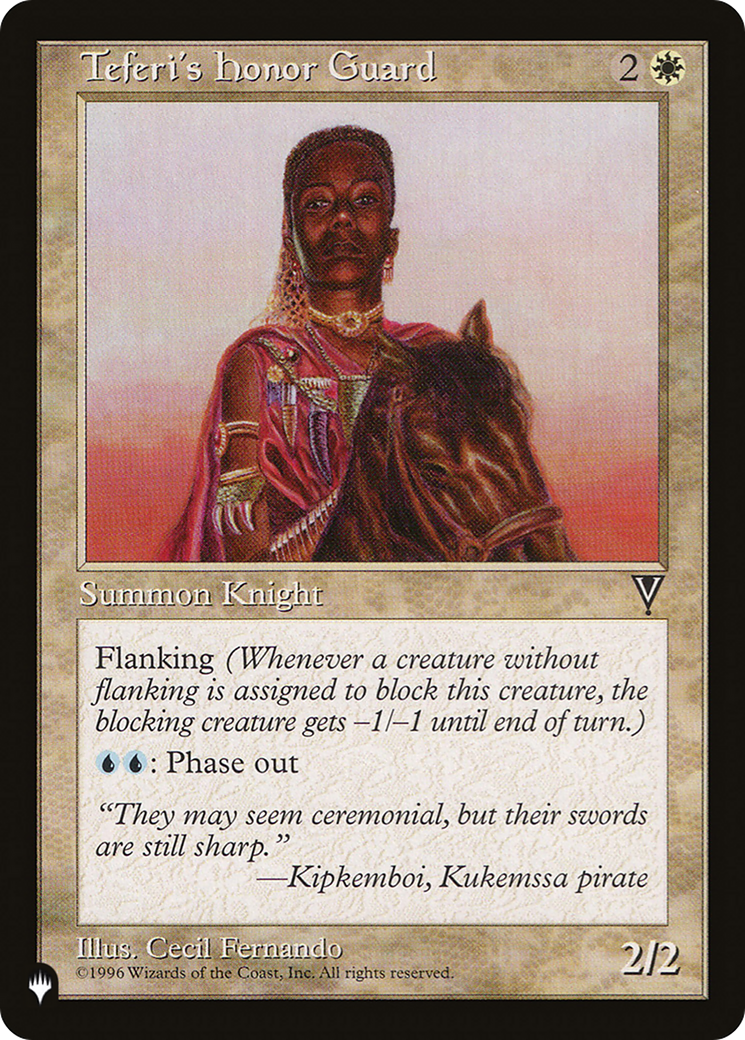 Teferi's Honor Guard [The List] | The CG Realm