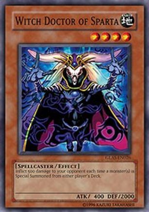 Witch Doctor of Sparta (GLAS-EN026) - Gladiator's Assault Unlimited