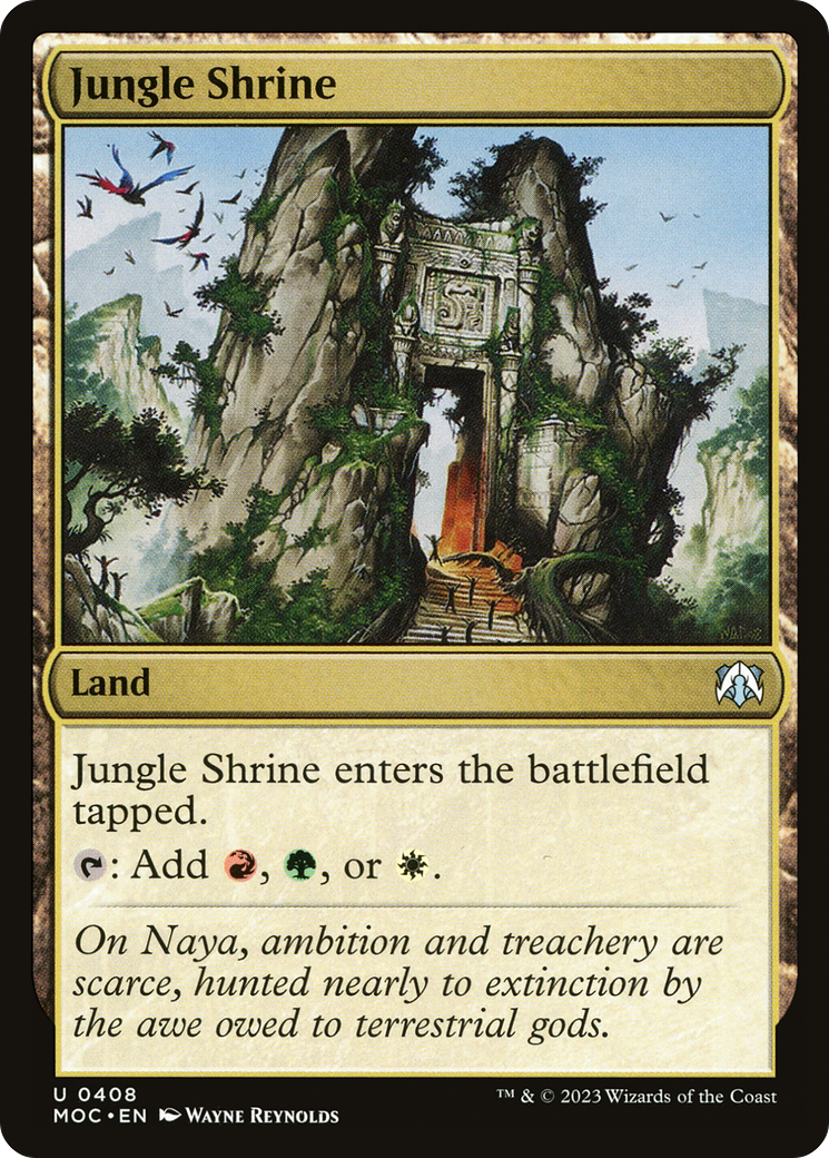 Jungle Shrine [March of the Machine Commander] | The CG Realm