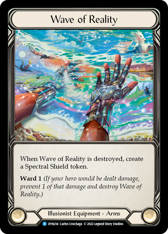 Wave of Reality [DYN214] (Dynasty)  Cold Foil | The CG Realm
