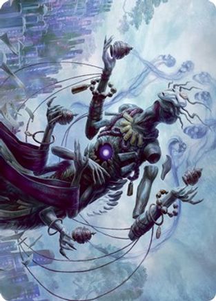 Myojin of Grim Betrayal Art Card (ASNEO-009) - Art Series: Kamigawa: Neon Dynasty