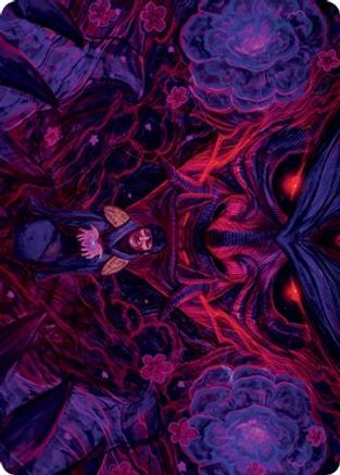 Reckoner Shakedown Art Card (ASNEO-018) - Art Series: Kamigawa: Neon Dynasty