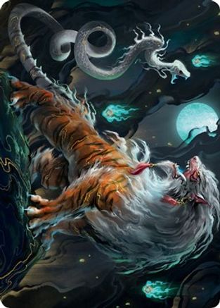 Gloomshrieker Art Card (ASNEO-028) - Art Series: Kamigawa: Neon Dynasty
