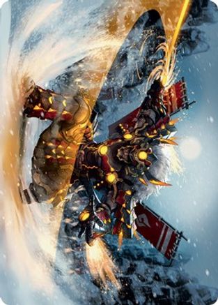 Asari Captain Art Card (ASNEO-067) - Art Series: Kamigawa: Neon Dynasty