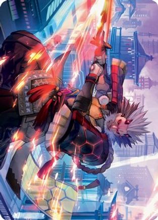 Isshin, Two Heavens as One Art Card (69/81) (ASNEO-069) - Art Series: Kamigawa: Neon Dynasty