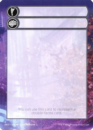Helper Card - 2/9 (NEO-002) - Kamigawa: Neon Dynasty