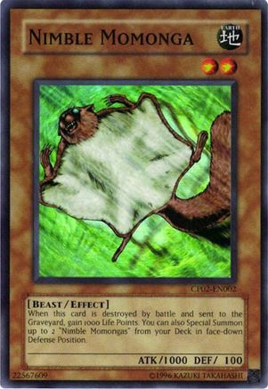 Nimble Momonga (CP02-EN002) - Champion Pack 2 Unlimited