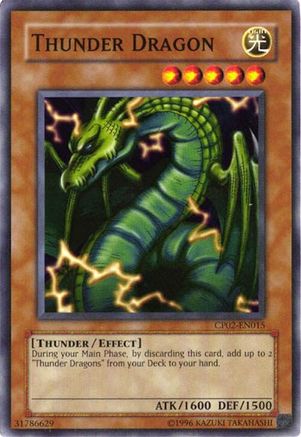 Thunder Dragon (CP02-EN015) - Champion Pack 2 Unlimited