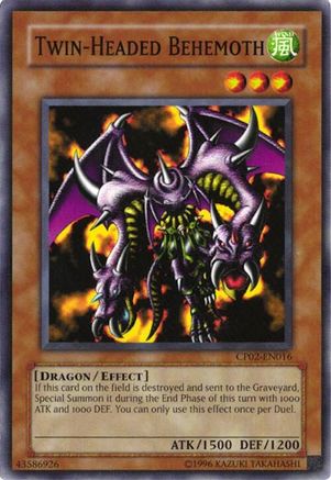 Twin-Headed Behemoth (CP02-EN016) - Champion Pack 2 Unlimited