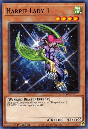 Harpie Lady 1 (HAC1-EN010) - Hidden Arsenal: Chapter 1 1st Edition