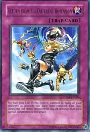Return from the Different Dimension (CP04-EN009) - Champion Pack 4 Unlimited