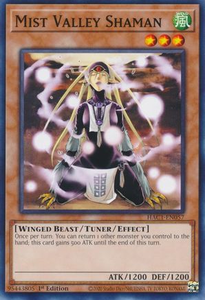 Mist Valley Shaman (HAC1-EN057) - Hidden Arsenal: Chapter 1 1st Edition