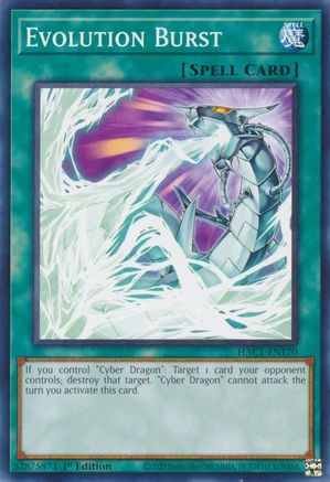 Evolution Burst (HAC1-EN170) - Hidden Arsenal: Chapter 1 1st Edition
