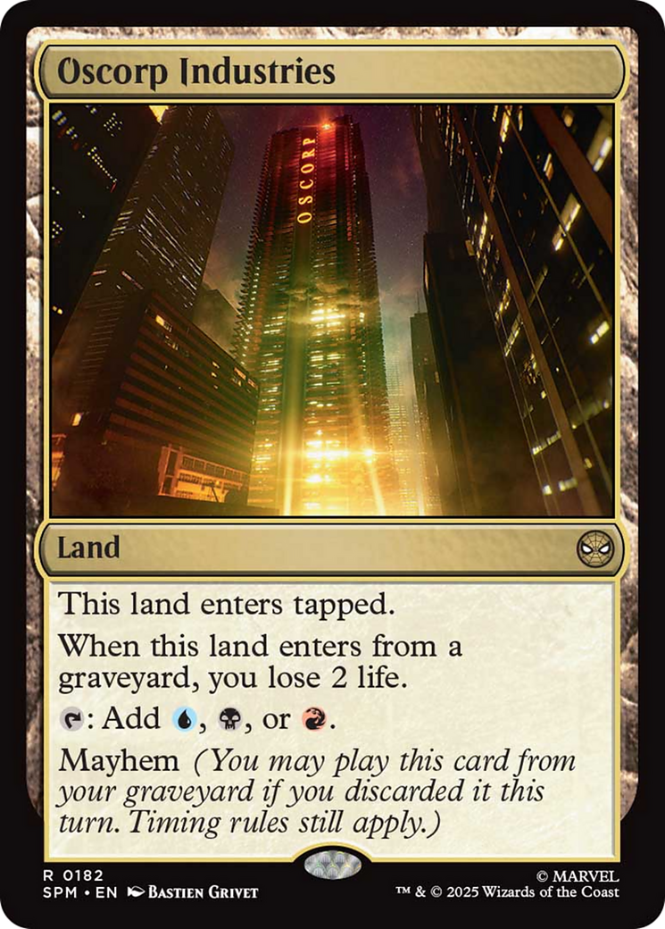 Oscorp Industries [Marvel's Spider-Man] | The CG Realm