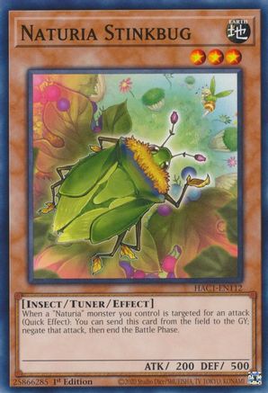 Naturia Stinkbug (HAC1-EN112) - Hidden Arsenal: Chapter 1 1st Edition