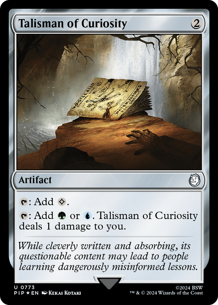 Talisman of Curiosity (Surge Foil) [Fallout] | The CG Realm