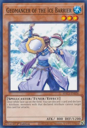 Geomancer of the Ice Barrier (HAC1-EN036) - Hidden Arsenal: Chapter 1 1st Edition