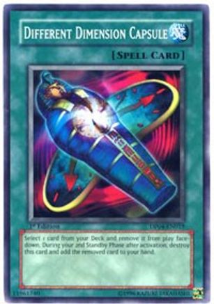 Different Dimension Capsule (DP04-EN019) - Duelist Pack 4: Zane Truesdale Unlimited