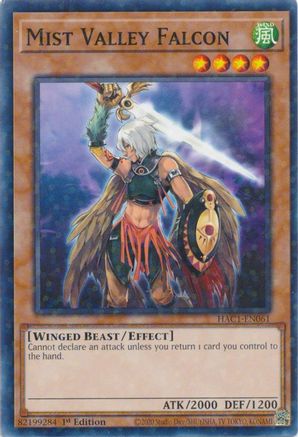 Mist Valley Falcon (Duel Terminal) (HAC1-EN061) - Hidden Arsenal: Chapter 1 1st Edition
