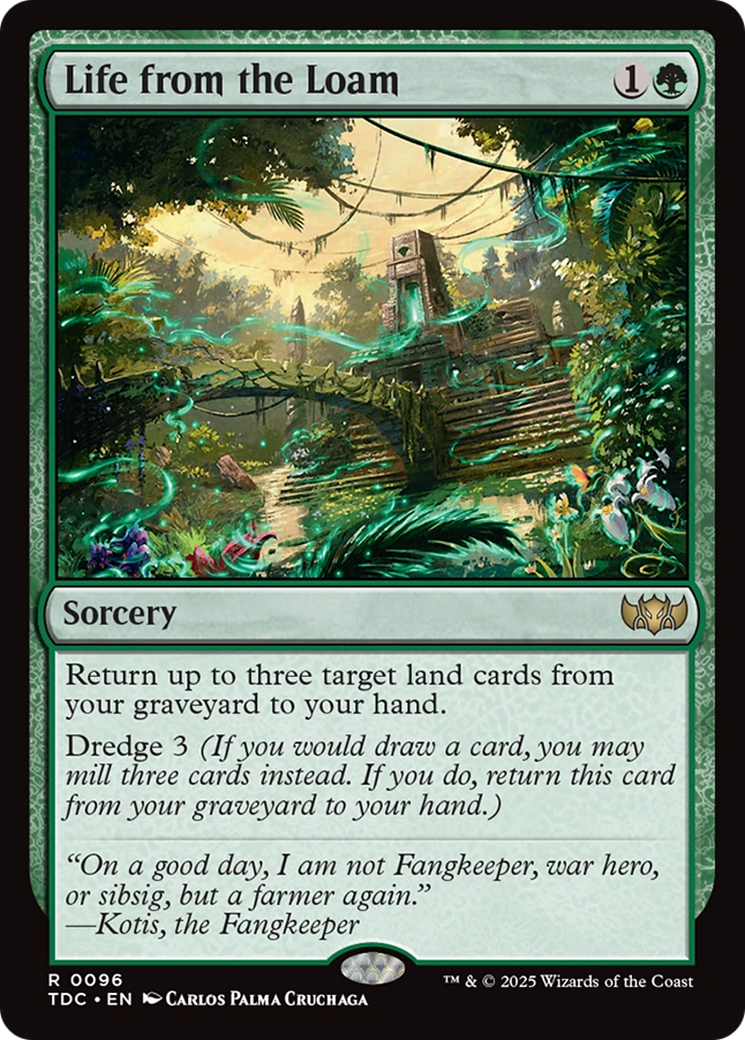 Life from the Loam [Tarkir: Dragonstorm Commander] | The CG Realm