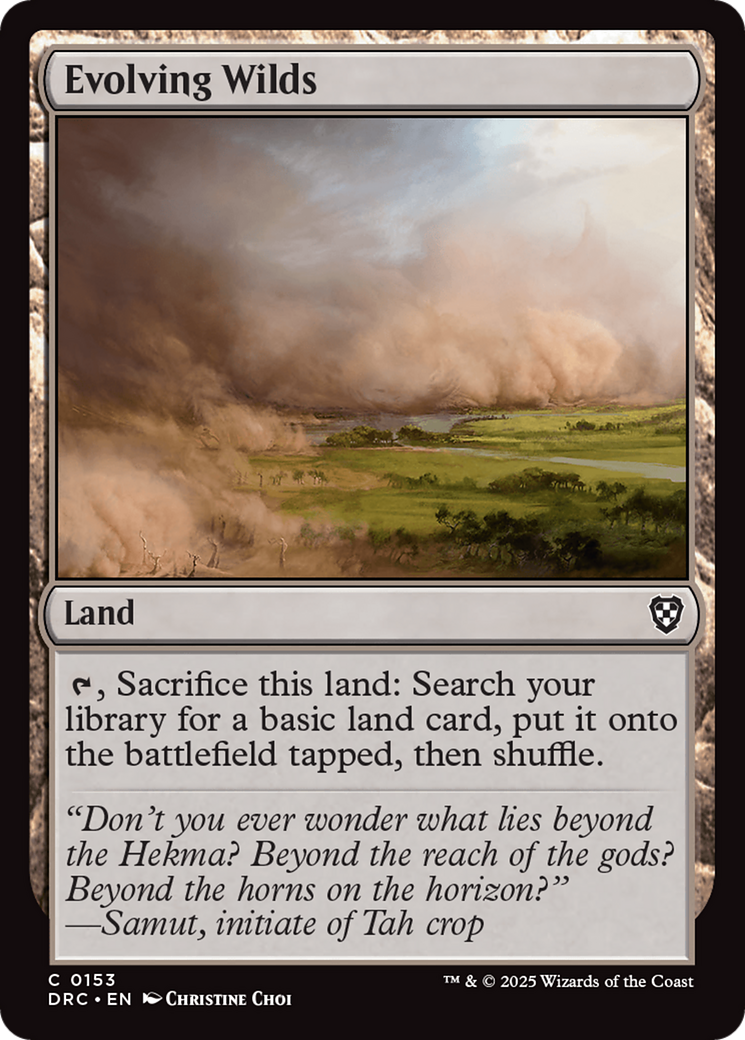 Evolving Wilds [Aetherdrift Commander] | The CG Realm