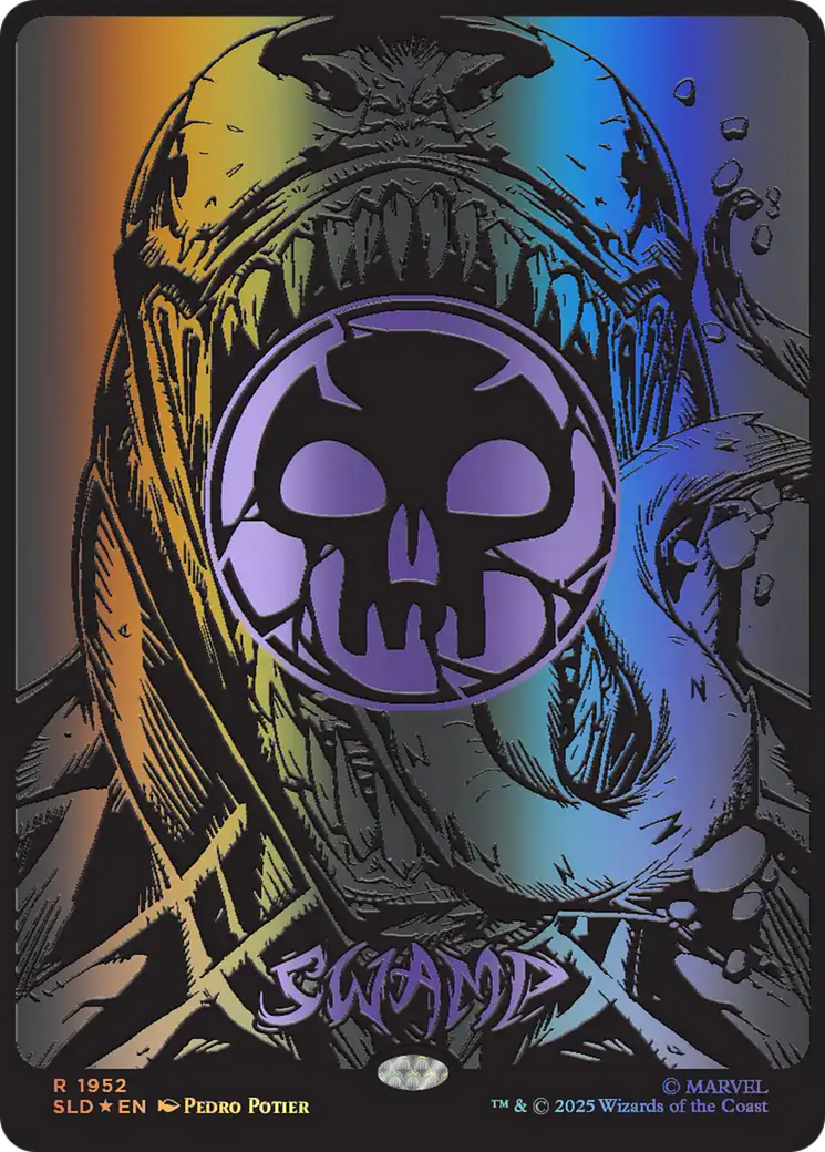 Swamp (1952) (Raised Foil) [Secret Lair Drop Series] | The CG Realm
