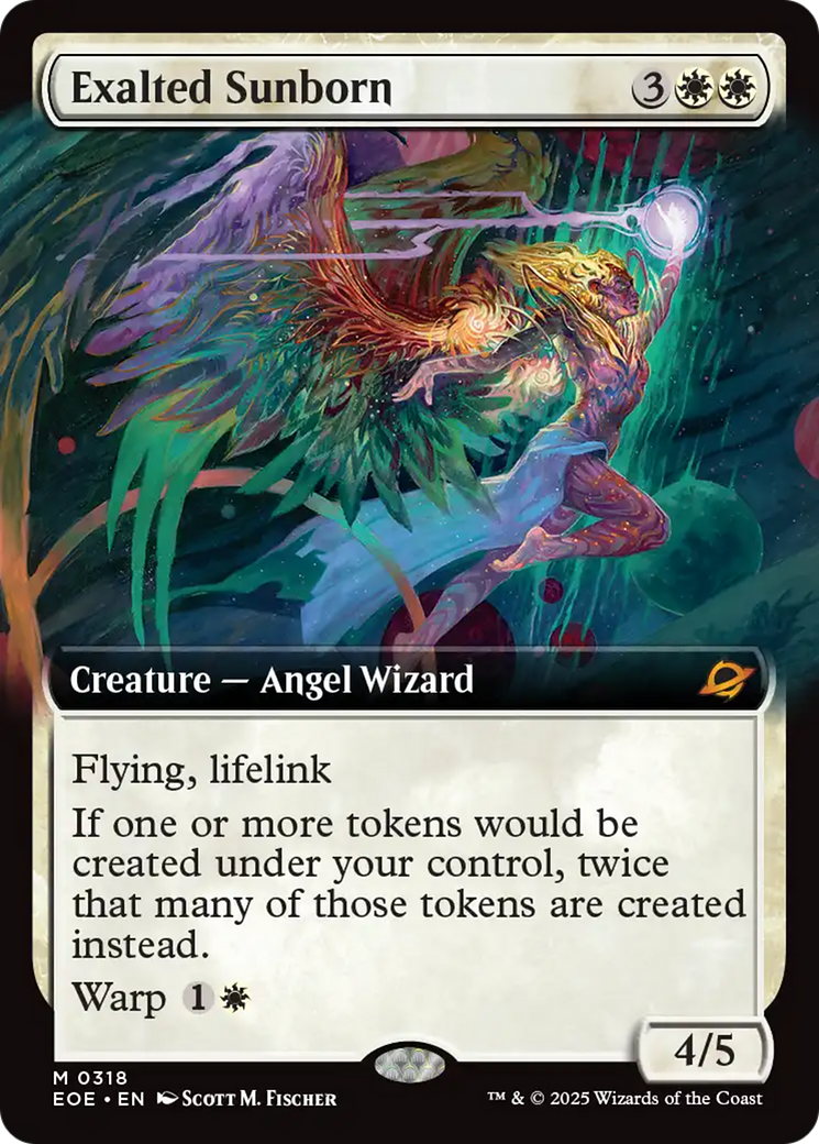 Exalted Sunborn (Extended Art) [Edge of Eternities] | The CG Realm