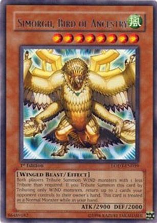 Simorgh, Bird of Ancestry (LODT-EN039) - Light of Destruction Unlimited