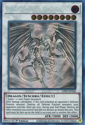 Red Dragon Archfiend (Ghost Rare) (GFP2-EN182) - Ghosts From the Past: The 2nd Haunting 1st Edition