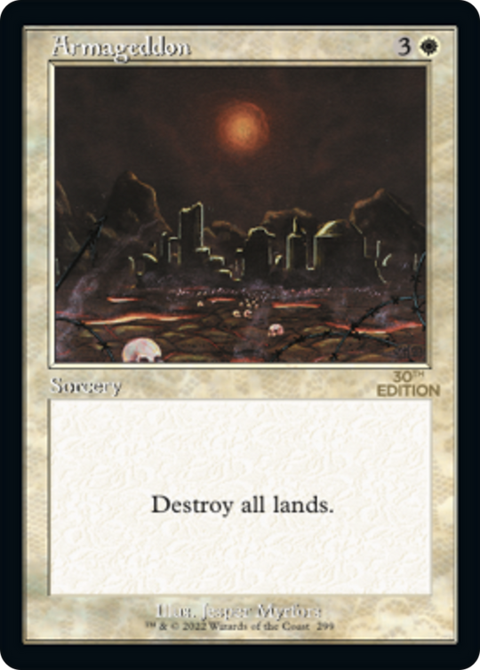 Armageddon (Retro Frame) (30A-299) - 30th Anniversary Edition