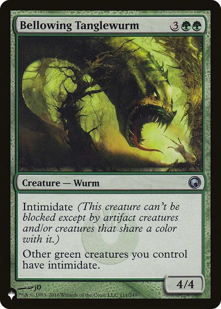 Bellowing Tanglewurm [The List] | The CG Realm