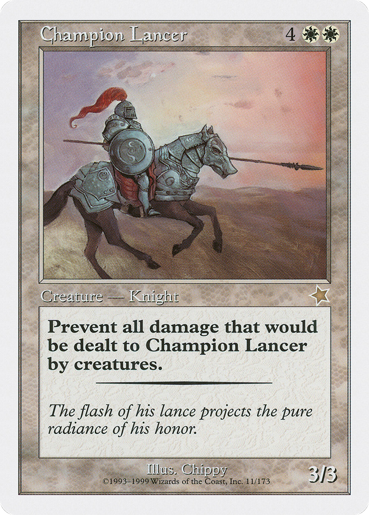 Champion Lancer (S99-011) - Starter 1999