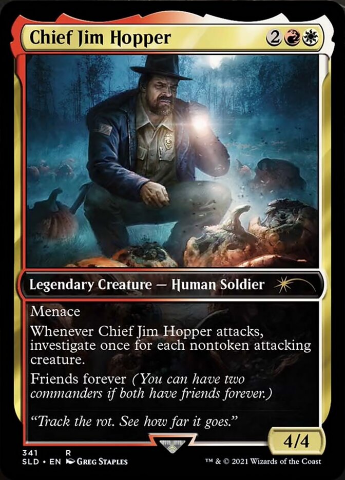 Chief Jim Hopper [Secret Lair Drop Series] | The CG Realm