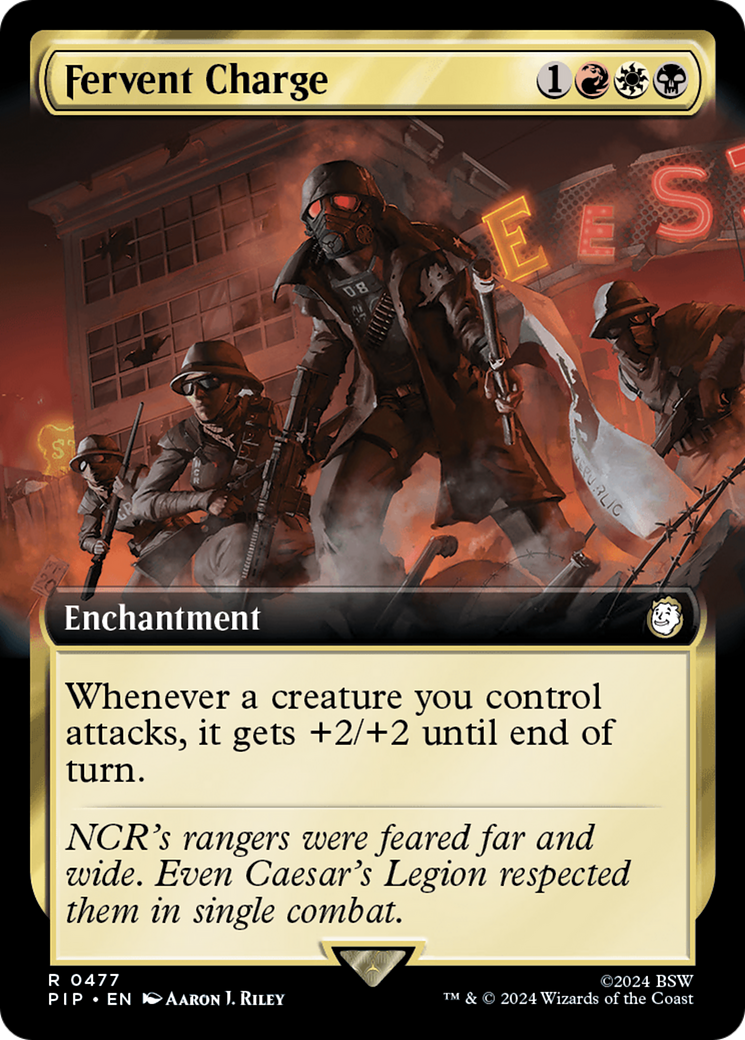 Fervent Charge (Extended Art) [Fallout] | The CG Realm