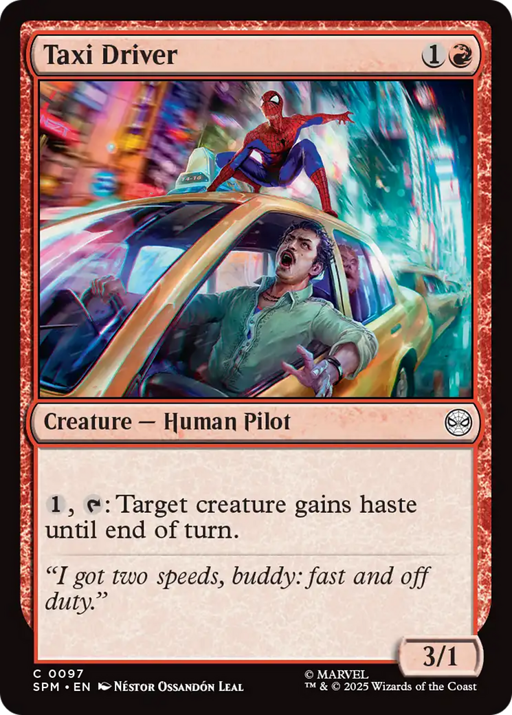 Taxi Driver [Marvel's Spider-Man] | The CG Realm