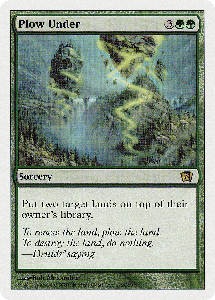 Plow Under (8ED-272) - 8th Edition