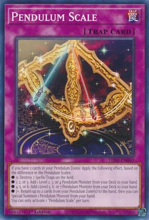 Pendulum Scale (DIFO-EN069) - Dimension Force 1st Edition