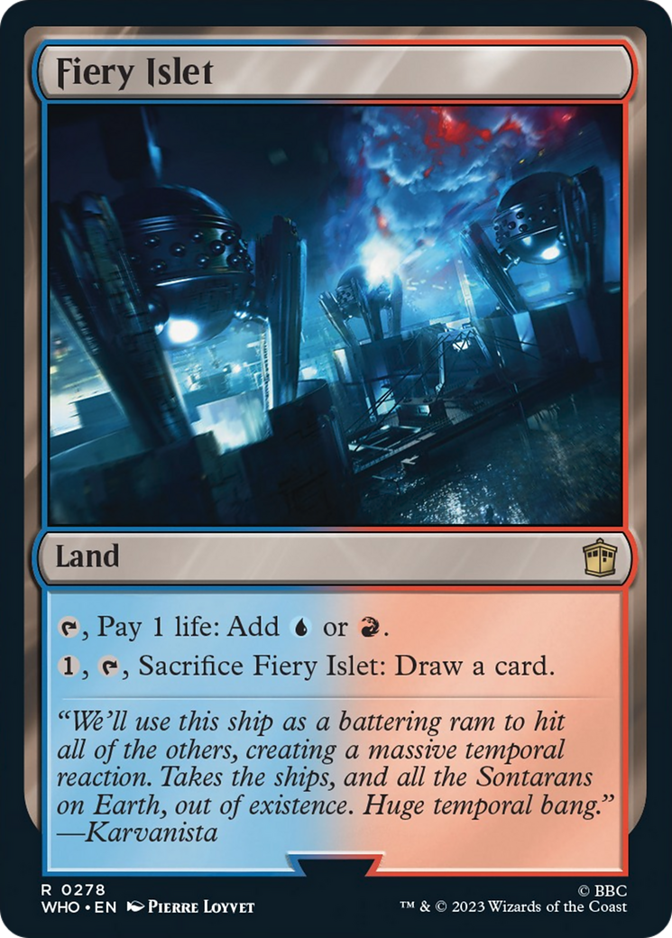 Fiery Islet [Doctor Who] | The CG Realm