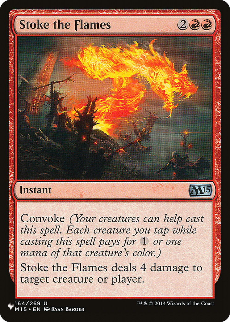 Stoke the Flames [The List] | The CG Realm