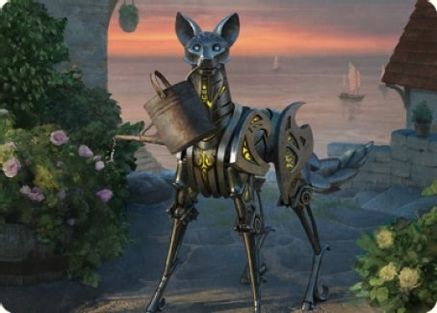 Clockwork Fox Art Card (ASCLB-043) - Art Series: Commander Legends: Battle for Baldur's Gate