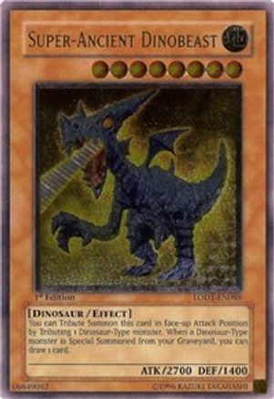 Super-Ancient Dinobeast (UTR) (LODT-EN088) - Light of Destruction Unlimited
