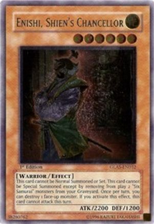 Enishi, Shien's Chancellor (UTR) (GLAS-EN032) - Gladiator's Assault Unlimited