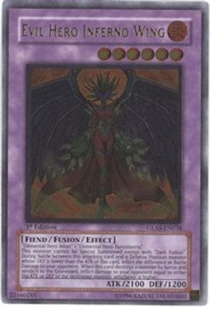 Evil Hero Inferno Wing (UTR) (GLAS-EN038) - Gladiator's Assault Unlimited