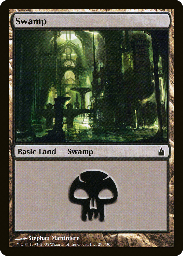 Swamp (295) (RAV-295) - Ravnica: City of Guilds