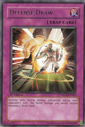 Defense Draw (TDGS-EN065) - The Duelist Genesis Unlimited