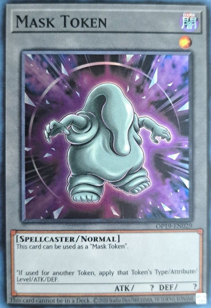Mask Token [OP19-EN029] Super Rare | The CG Realm